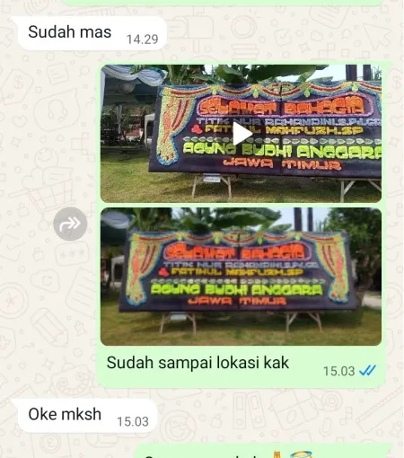 Pengiriman Papan Bunga Serang