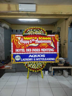 Papan Bunga di Serang