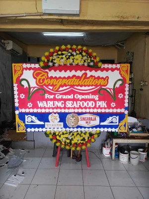 Papan Bunga di Serang