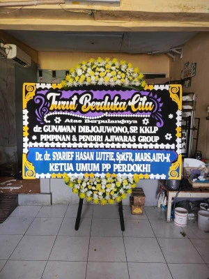 Papan Bunga di Serang